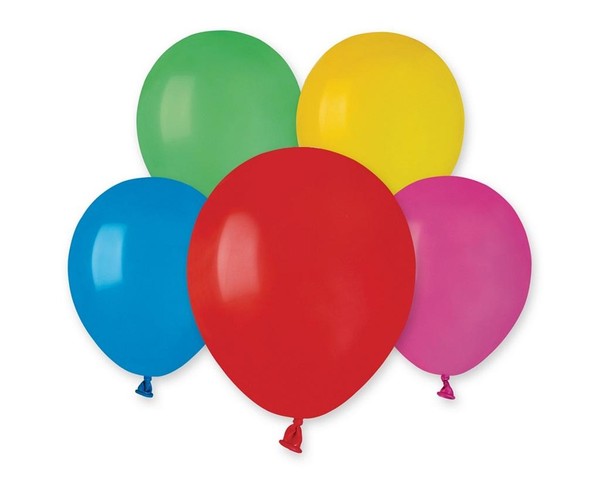 Balony pastelowe MIX 13 cm 100 szt