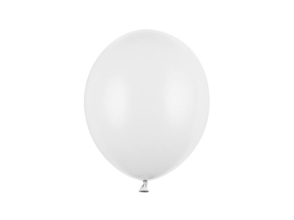 Balony Strong Pastel Pure White 27cm 10szt