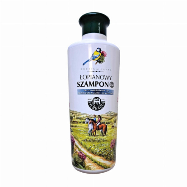 Herbaria Szampon 2w1 Przeciwłupieżowy łopaniowy szampon do włosó