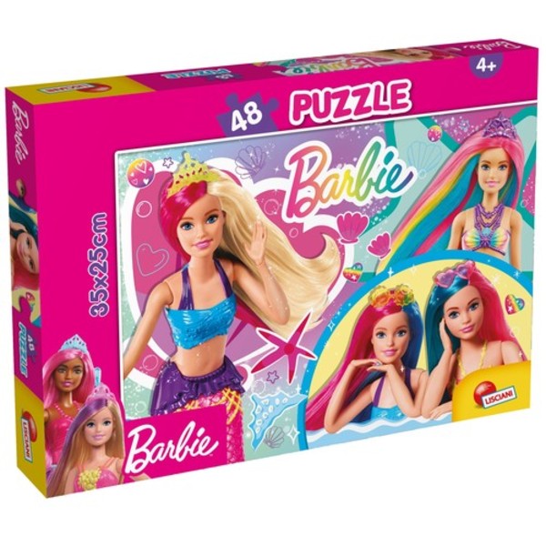 Puzzle dwustronne Barbie Feeling Magical 48 elementów