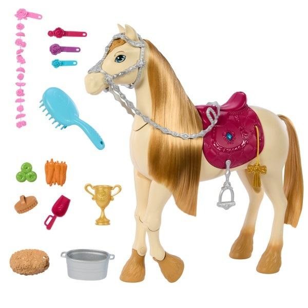 Barbie Tańczący koń z akcesoriami HXJ42