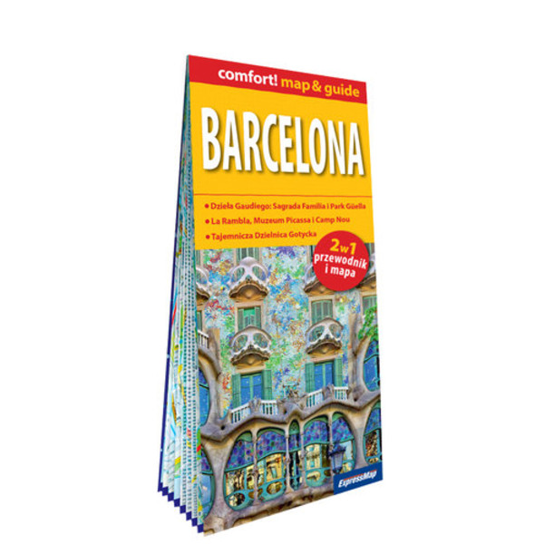 Barcelona light przewodnik + mapa