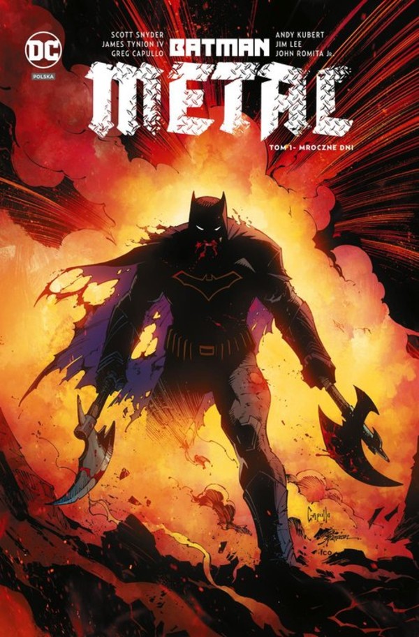 Mroczne dni Batman Metal Tom 1