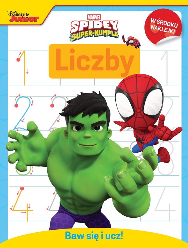 Baw się i ucz! Liczby Marvel Spidey i Super-kumple