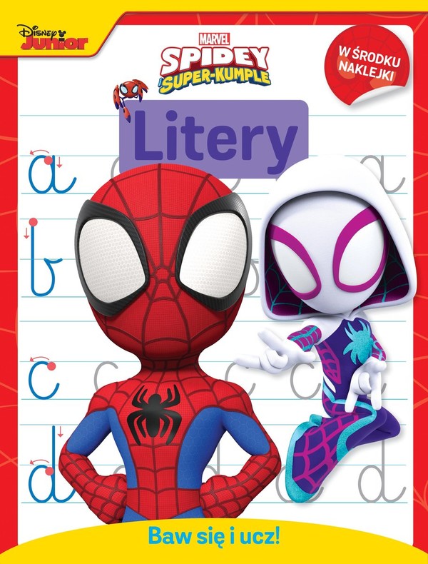 Baw się i ucz! Litery Marvel Spidey i Super-kumple