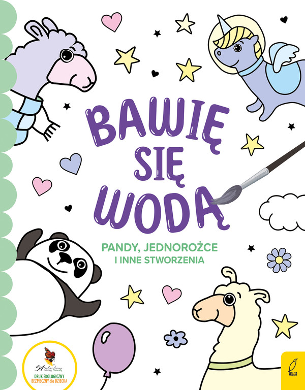 Bawię się wodą Pandy, jednorożce i inne stworzenia