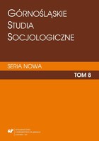 Górnośląskie Studia Socjologiczne. Seria Nowa. T. 8 - pdf