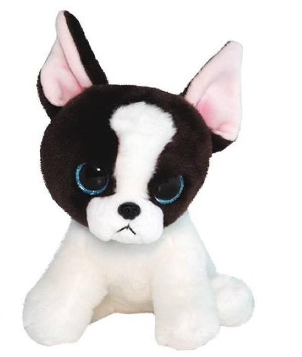 Beanie Boos Brązowo-Biały Terrier 15 cm