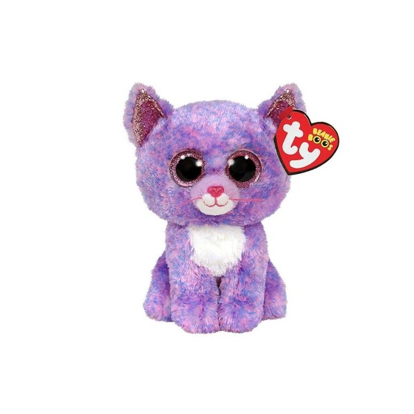 Beanie Boos Cassidy - Lawendowy kot 15 cm