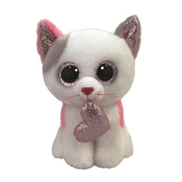 Maskotka Beanie Boos Kot z sercem Milena 15cm