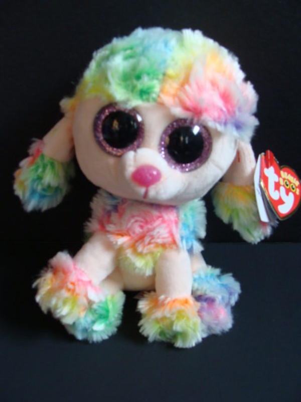 Beanie Boos Poofie Wielobarwny Pudel 15 cm