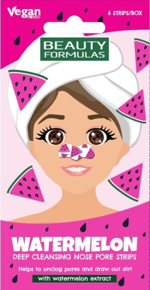 Watermelon (arbuz) Nose Pore Strips Głęboko Oczyszczające płatki na nos