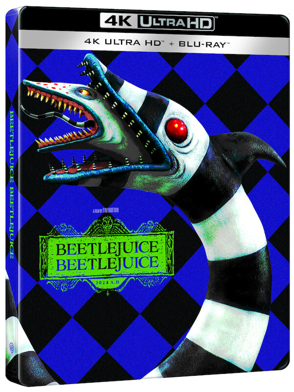 Beetlejuice Beetlejuice (4K Ultra HD) (Steelbook)