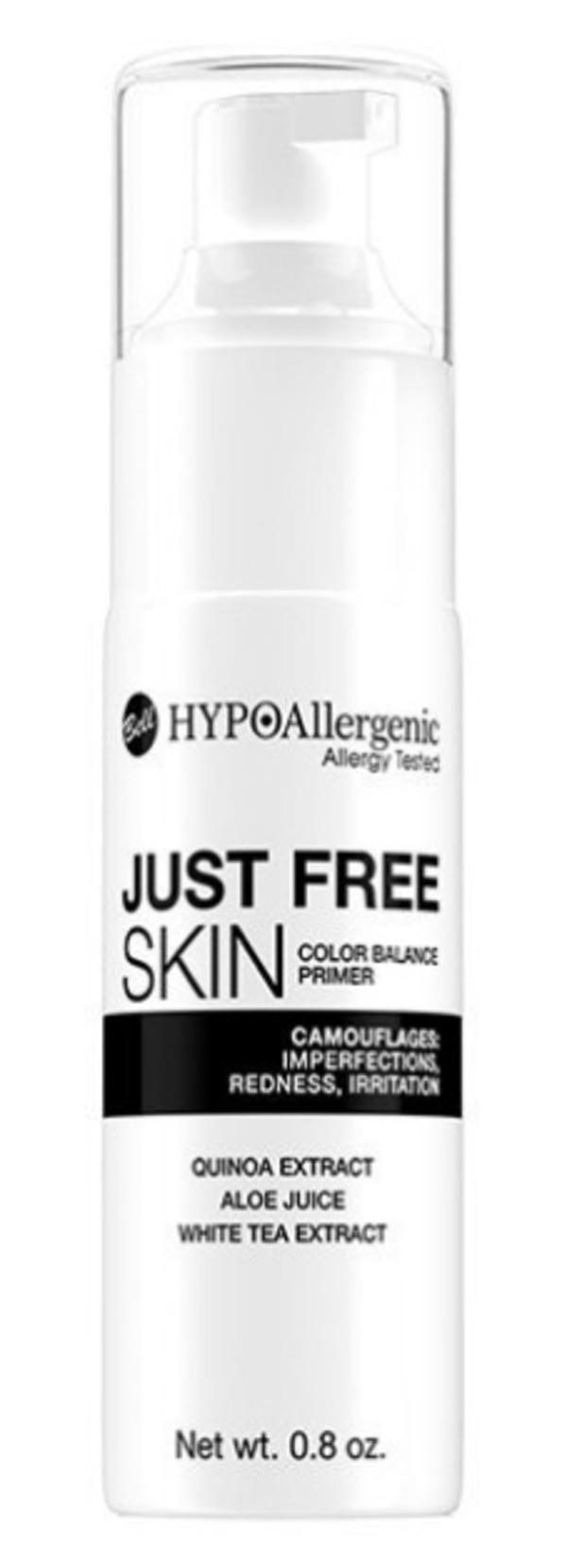 HypoAllergenic Just Free Skin Color Balance Baza pod makijaż