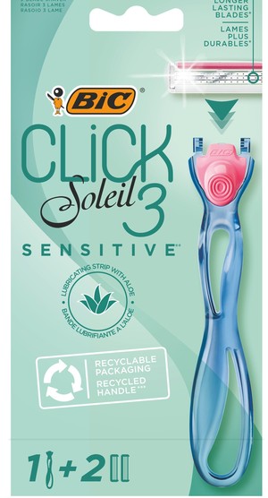 Click Soleil 3 Sensitive System Maszynka do golenia damska