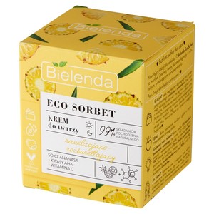 Eco Sorbet Ananas Krem nawilżająco-rozświetlający na dzień i noc