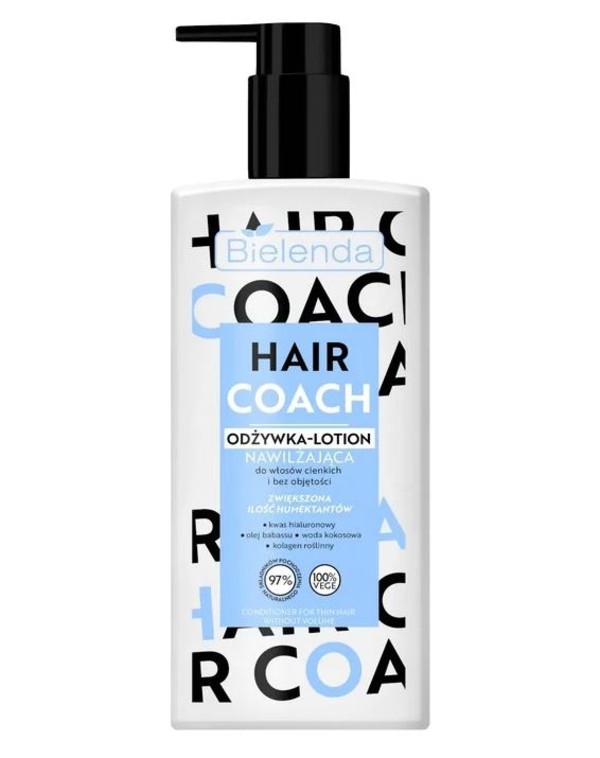 Hair Coach Odżywka-Lotion Nawilżająca do włosów cienkich i bez objętości