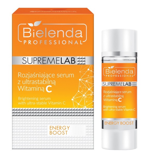 SupremeLab Energy Boost Rozjaśniające serum z ultrastabilną witaminą C