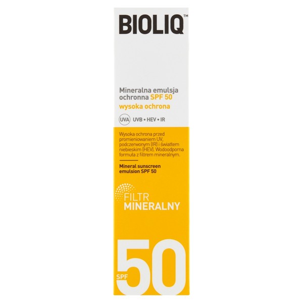 SPF50 Mineralna emulsja ochronna