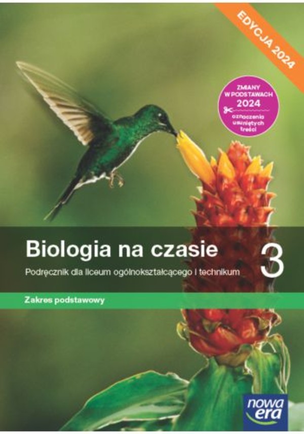 Biologia na czasie 3. Podręcznik. Zakres podstawowy Edycja 2024