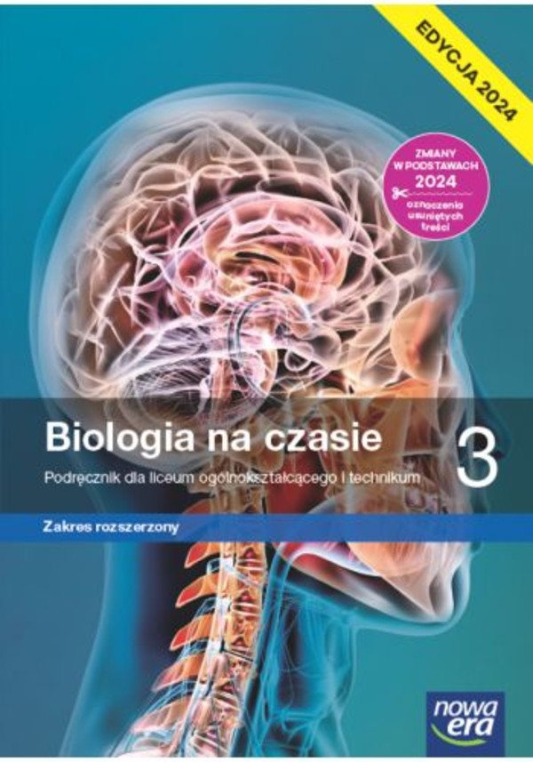 Biologia na czasie 3. Podręcznik. Zakres rozszerzony Edycja 2024