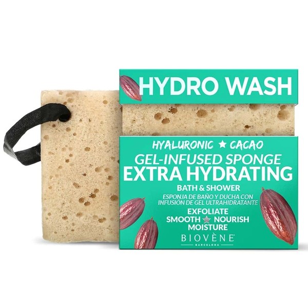 Hydro Wash Extra Nawilżająca gąbka do ciała z kwasem hialuronowym