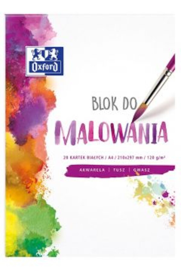 Blok do malowania A4 biały