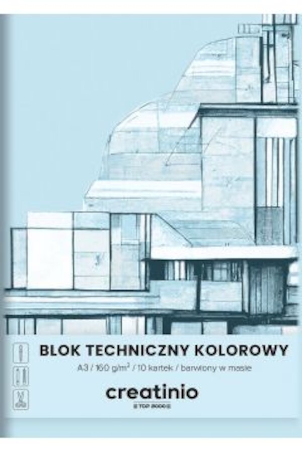 Blok techniczny Creatinio A3 kolorowy