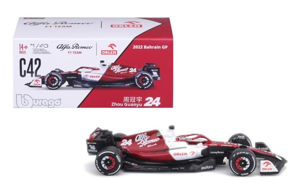 Bolid F1 Alfa Romeo Team ORLEN C42 (2022)