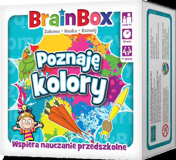 Gra BrainBox - Poznaję kolory