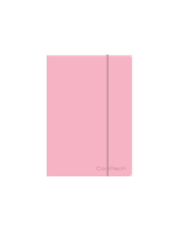 Brulion a5 z gumką coolpack pastel powder pink