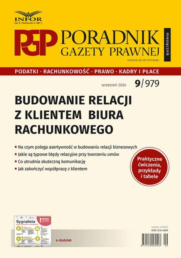 Budowanie relacji z klientem biura rachunkowego - pdf