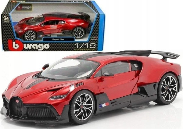 Bugatti Divo metalik red 1:18