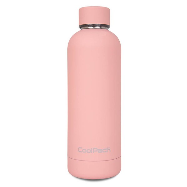 Butelka 500ml termiczna metalowa coolpack bonet powder pink