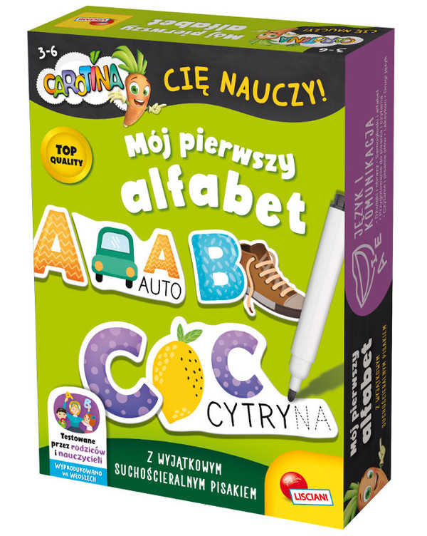 Carotina Cię nauczy! Mój pierwszy alfabet