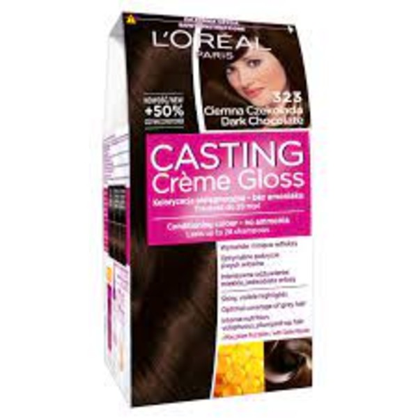 Casting Creme Gloss 323 Ciemna Czekolada Krem koloryzujący