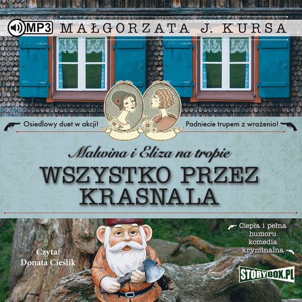 Wszystko przez krasnala Audiobook CD Audio Malwina i Eliza na tropie