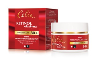 Retinol Elastyna Krem przeciwzmarszczkowy 80+ na dzień i na noc