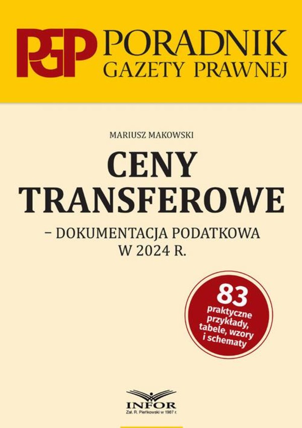 Ceny transferowe dokumentacja podatkowa w 2024 r. - pdf