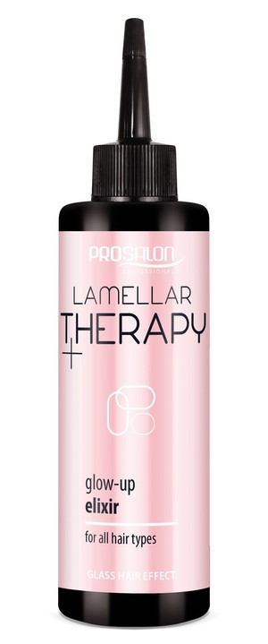 ProSalon Lamellar Therapy+ Elixir rozświetlający - woda lamelarna do każdego typu włosów