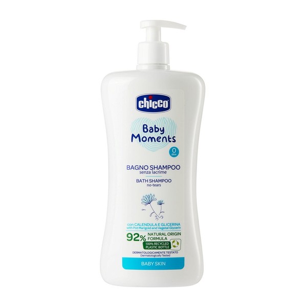 Baby Moments Bath Shampoo Szampon do całego ciała 0m+