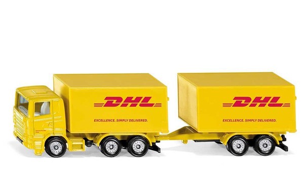 Ciężarówka z przyczepą firmy DHL 16 S1694