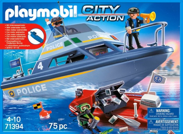 City Action Motorówka policyjna 71394