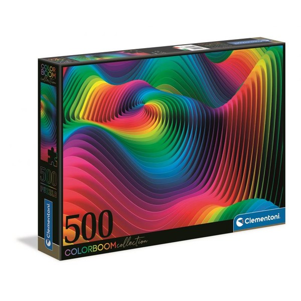 Puzzle Color Boom Fale 500 elementów