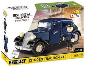 Historical Collection WWII Francuski samochód 1934 CITROEN TRACTION 7A