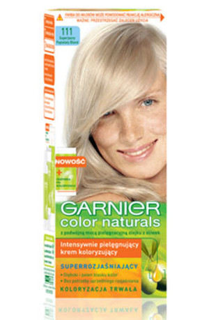 Color Naturals 111 Superjasny Popielaty Blond Krem koloryzujący z olejkiem z oliwek
