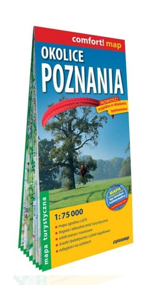 Comfort! map Okolice Poznania 1:75 000