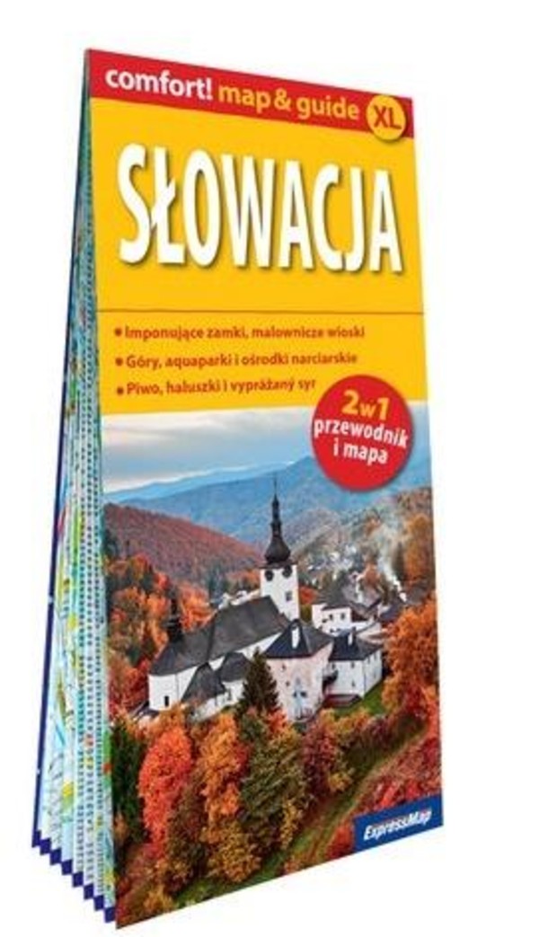 Comfort! map&guide XL Słowacja laminat