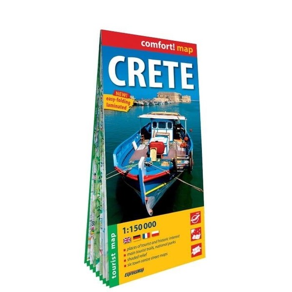 Comfort!map Crete (Kreta) 1: 150 000