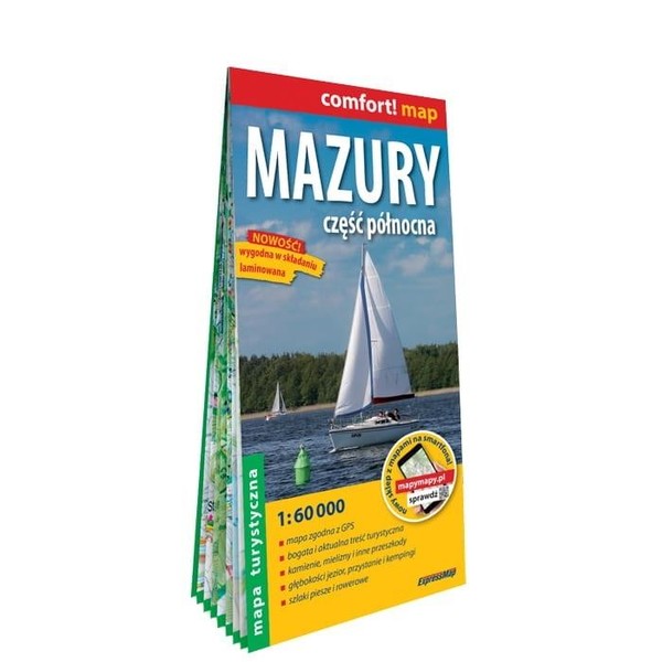 Comfort!map Mazury Część północna 1:60 000